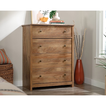 Sauder River Ranch 4-Drawer Chest Sm , Safety tested for stability to help reduce tip-over accidents 430050